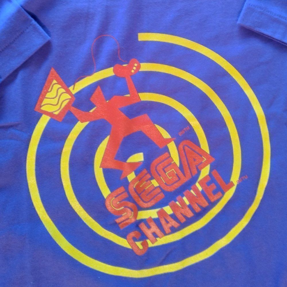 Deadstock Vintage 90s Sega Channel Stop Just Watching TV T-Shirt
